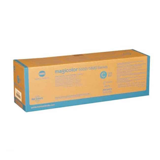 Original Konica Minolta A06V453 High Yield Cyan Toner Cartridge