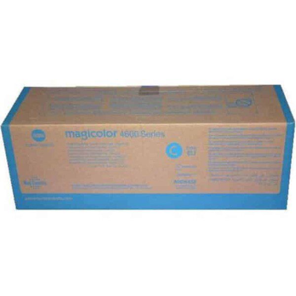 Original Konica Minolta A0DK452 High Yield Cyan Toner Cartridge