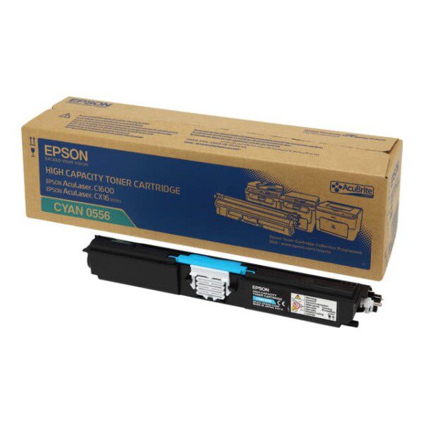 Original Epson C13S050556 High Yield Cyan Toner Cartridge