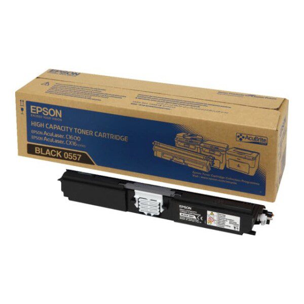 Original Epson C13S050557 High Yield Black Toner Cartridge