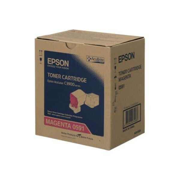 Original Epson C13S050591 Standard Yield Magenta Toner Cartridge