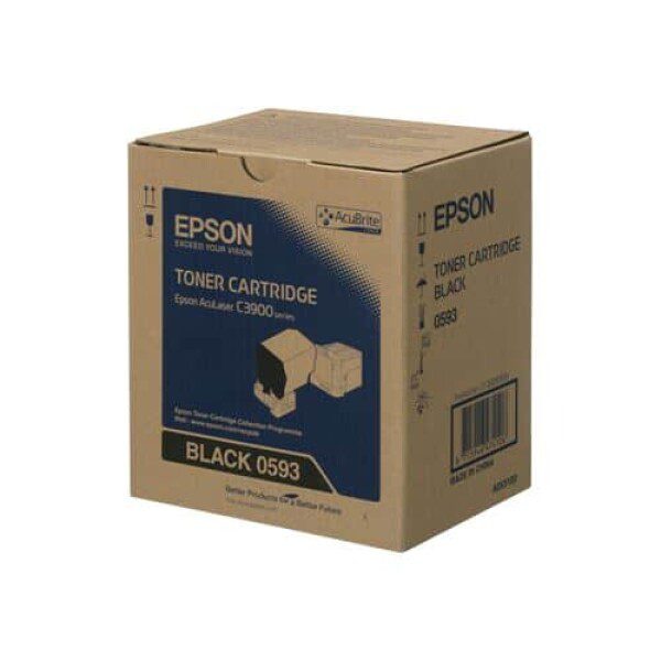 Original Epson C13S050593 Standard Yield Black Toner Cartridge