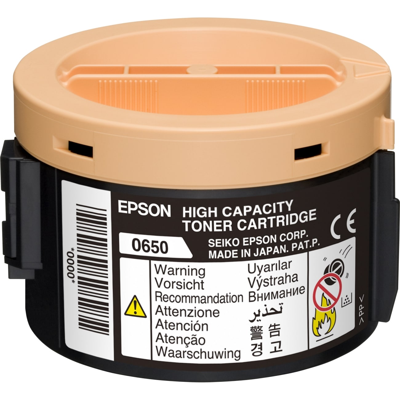 Original Epson C13S050652 High Yield Black Toner Cartridge