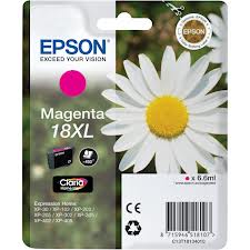 Original Epson 18XL High Yield Magenta Ink Cartridge
