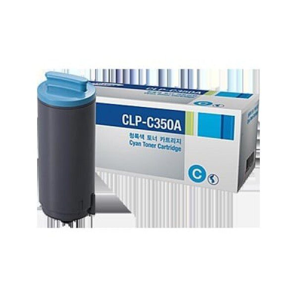 Original Samsung CLP-C350A Standard Yield Cyan Toner Cartridge