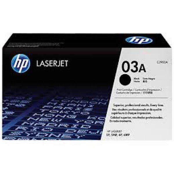 Original HP 03A Standard Yield Black Toner Cartridge Twin Pack