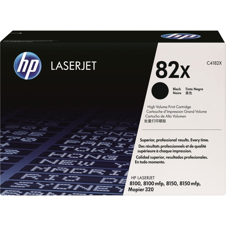 Original HP 82X High Yield Black Toner Cartridge