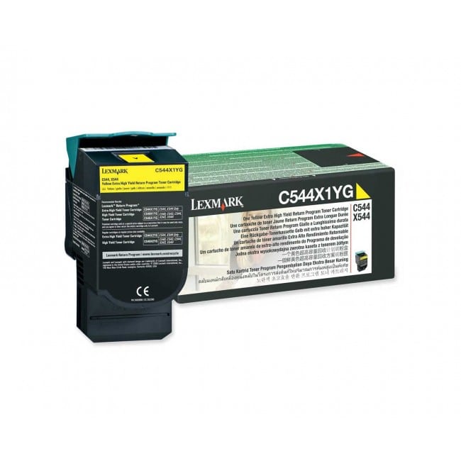 Original Lexmark C544X1 High Yield Multipack Toner Cartridge