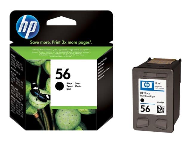 Original HP 56 Standard Yield Black Ink Cartridge