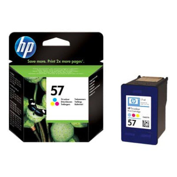 Original HP 57 Standard Yield Tri-Colour Ink Cartridge