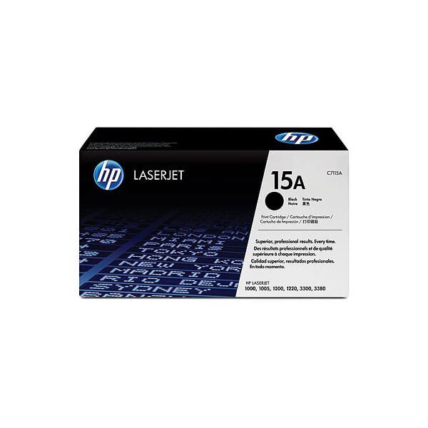 Original HP 15A Standard Yield Black Toner Cartridge Twin Pack