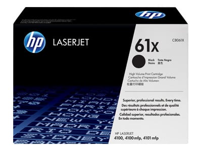 Original HP 61X High Yield Black Toner Cartridge