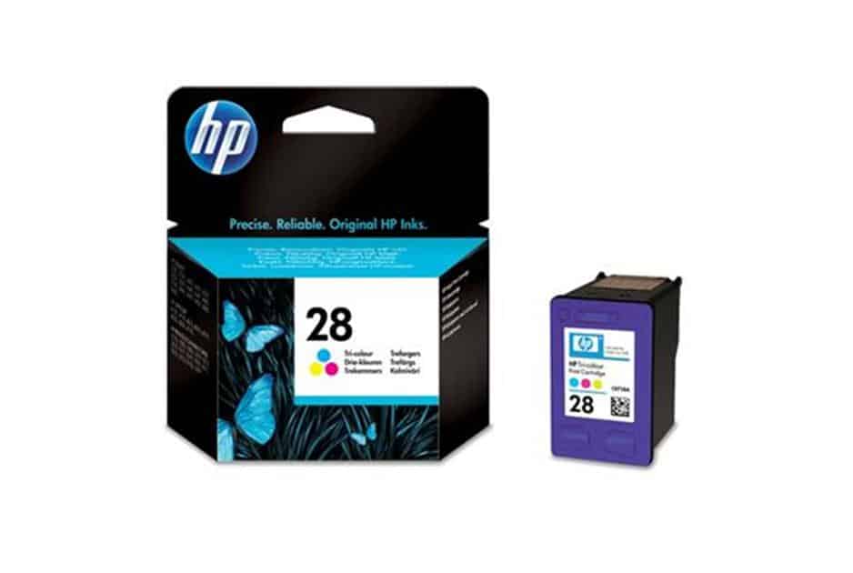 Original HP 28 Standard Yield Tri-Colour Ink Cartridge