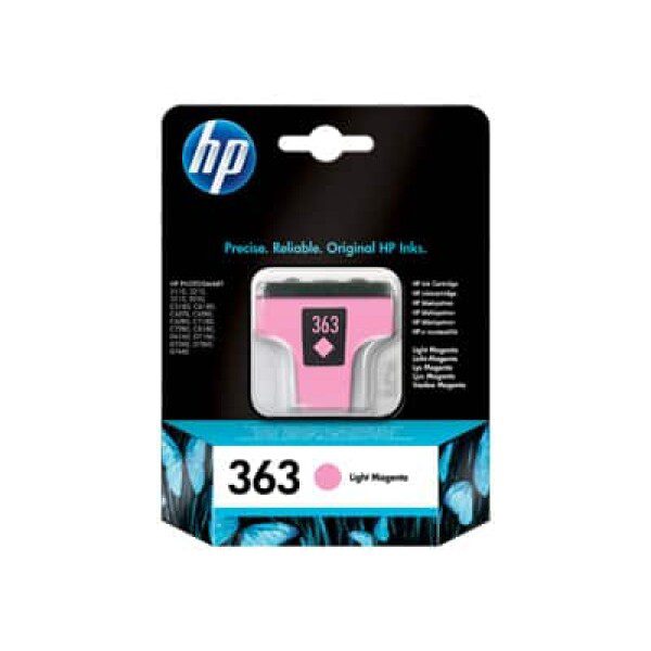 Original HP 363 Standard Yield Light Magenta Ink Cartridge