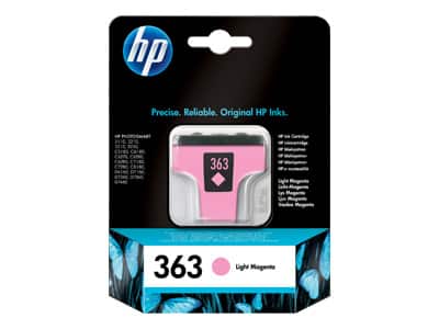 Original HP 363 Standard Yield Light Magenta Ink Cartridge
