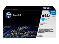 Original HP 645A Standard Yield Cyan Toner Cartridge