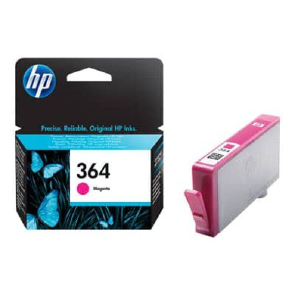 Original HP 364 Standard Yield Magenta Ink Cartridge