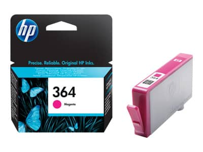 Original HP 364 Standard Yield Magenta Ink Cartridge