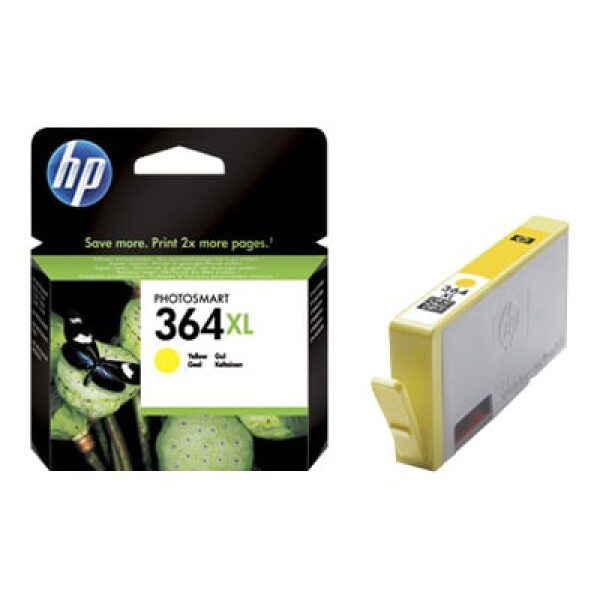 Original HP 364XL High Yield Yellow Ink Cartridge