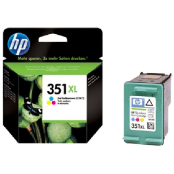 Original HP 351XL High Yield Tri-Colour Ink Cartridge