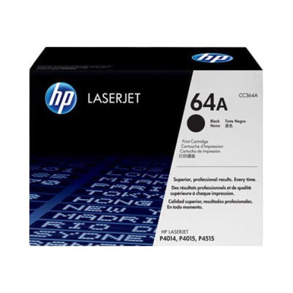 Original HP 64A Standard Yield Black Toner Cartridge