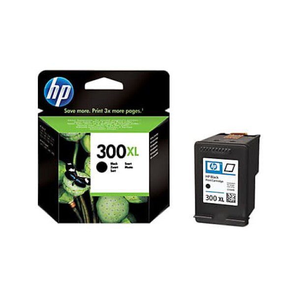 Original HP 300XL High Yield Black Ink Cartridge Twin Pack