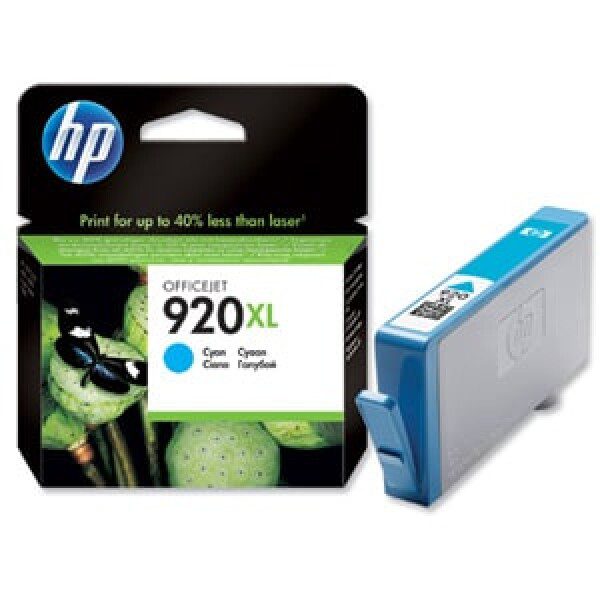 Original HP 920XL High Yield Cyan Ink Cartridge