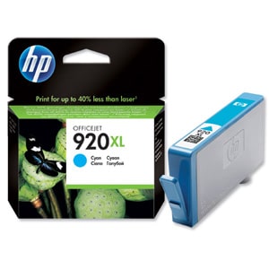 Original HP 920XL High Yield Cyan Ink Cartridge