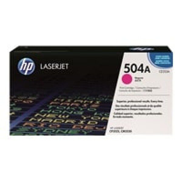 Original HP 504A Standard Yield Magenta Toner Cartridge