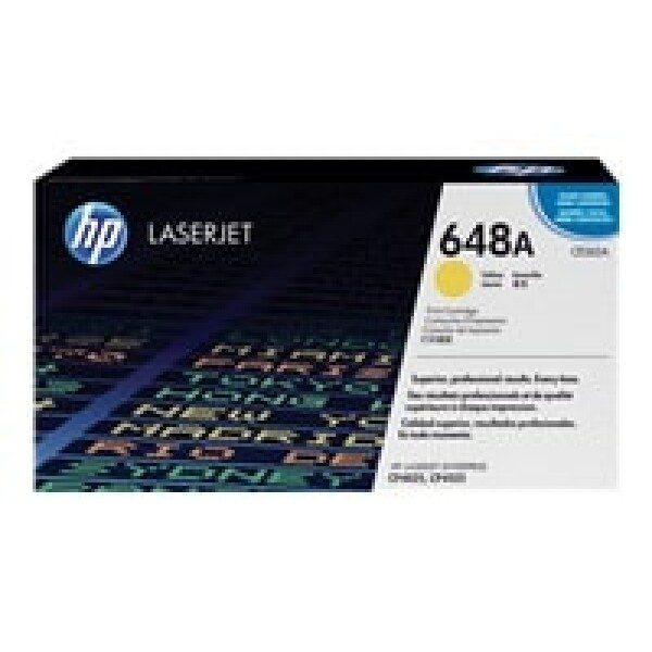 Original HP 648A Standard Yield Yellow Toner Cartridge