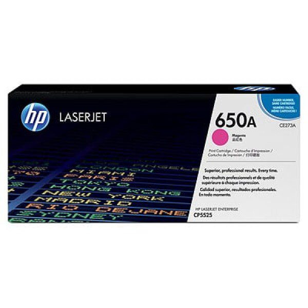 Original HP 650A Standard Yield Magenta Toner Cartridge