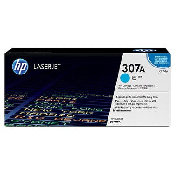Original HP 307A Standard Yield Cyan Toner Cartridge