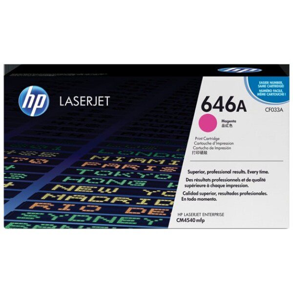 Original HP 646A Standard Yield Magenta Toner Cartridge