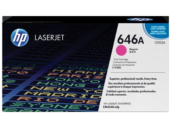 Original HP 646A Standard Yield Magenta Toner Cartridge