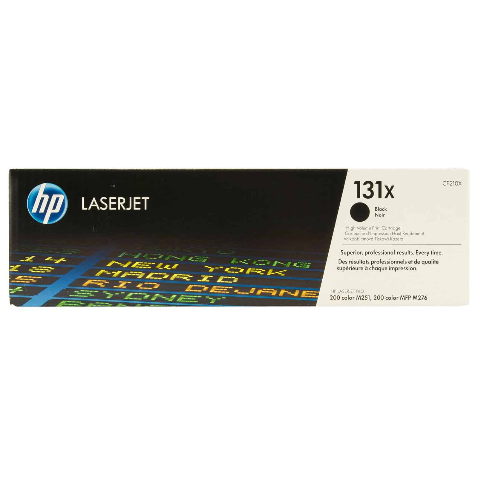 Original HP 131X High Yield Black Toner Cartridge