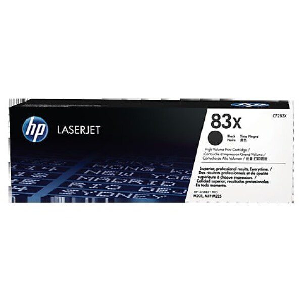 Original HP 83X High Yield Black Toner Cartridge
