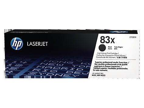 Original HP 83X High Yield Black Toner Cartridge