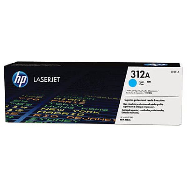 Original HP 312A Standard Yield Cyan Toner Cartridge