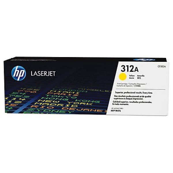 Original HP 312A Standard Yield Yellow Toner Cartridge