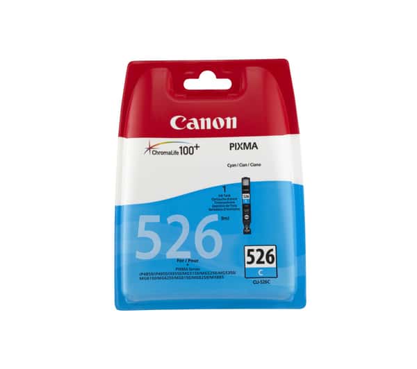 Original Canon CLI-526C Standard Yield Cyan Ink Cartridge
