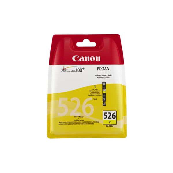 Original Canon CLI-526Y Standard Yield Yellow Ink Cartridge