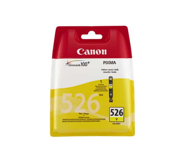Original Canon CLI-526Y Standard Yield Yellow Ink Cartridge