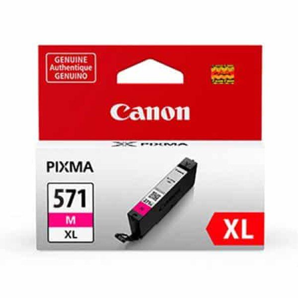 Original Canon CLI-571MXL High yield Magenta Ink Cartridge