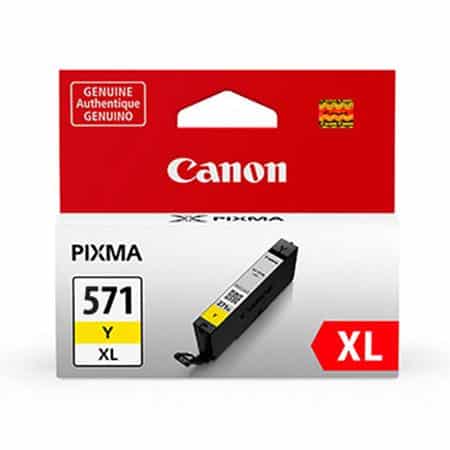 Original Canon CLI-571YXL High yield Yellow Ink Cartridge