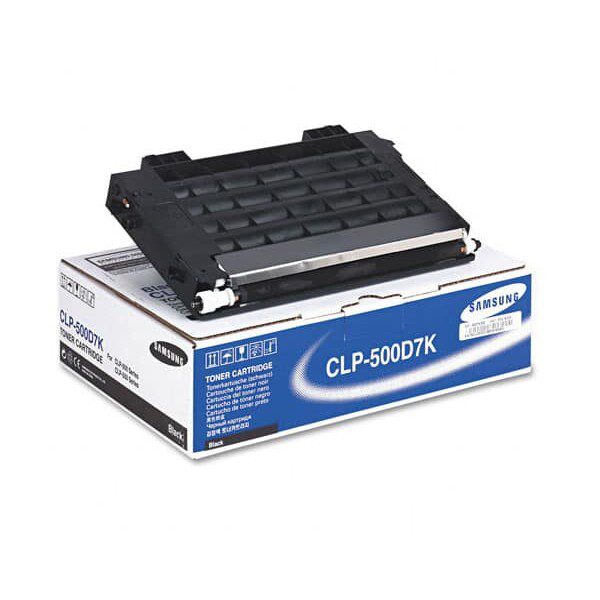 Original Samsung CLP-500D7K Standard Yield Black Toner Cartridge