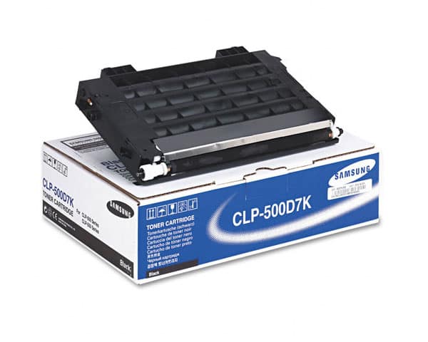 Original Samsung CLP-500D7K Standard Yield Black Toner Cartridge