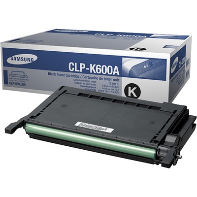 Original Samsung CLP-K600A Standard Yield Black Toner Cartridge