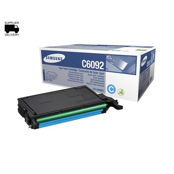 Original Samsung CLT-C6092S High Yield Cyan Toner Cartridge