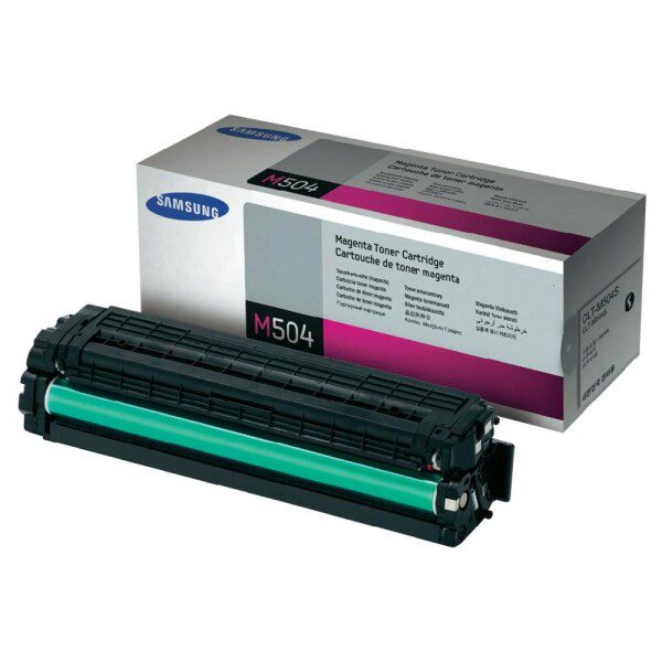Original Samsung CLT-M504S/ELS High Yield Magenta Toner Cartridge