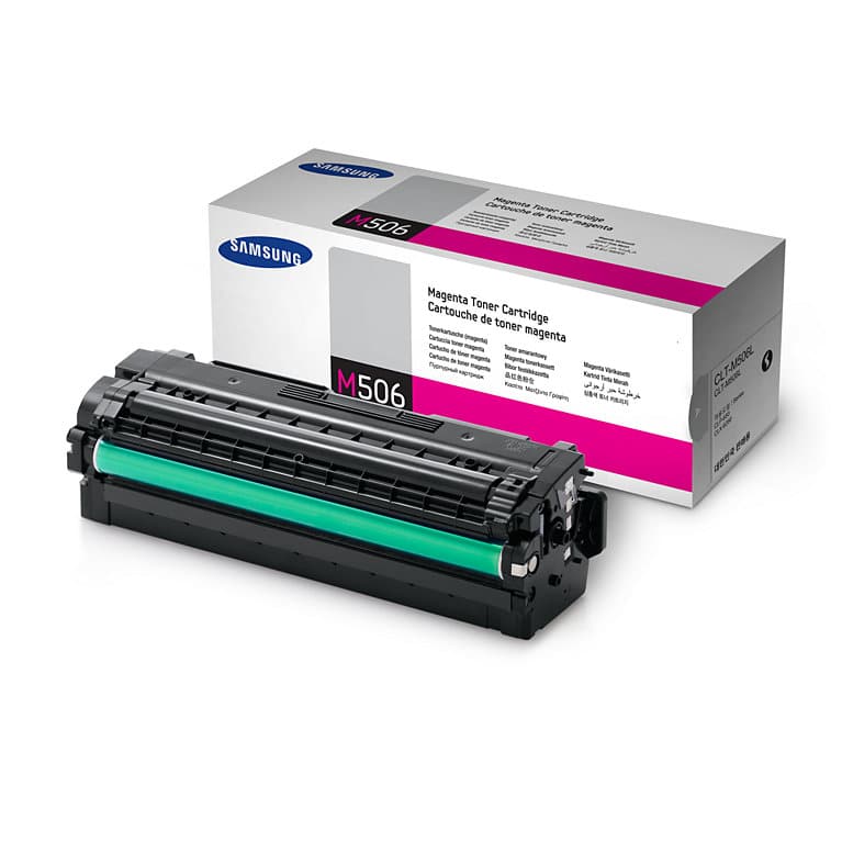 Original Samsung CLT-M506L/ELS High Yield Magenta Toner Cartridge